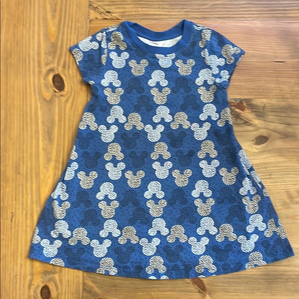 Hanna Andersson Mickey Mouse Dress, size 120 / 6-7.   EUC